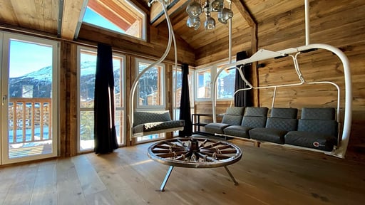 Chalet Monts Living room