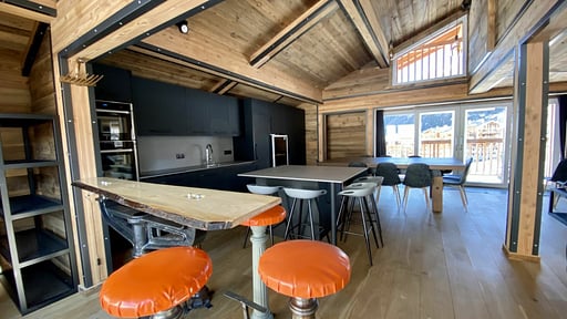 Chalet Monts Kitchen