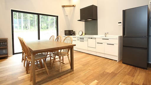 Moon Bear House Dining area