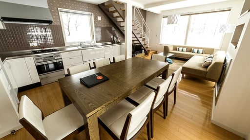 Mori Houses Tomo Tsune Dining area