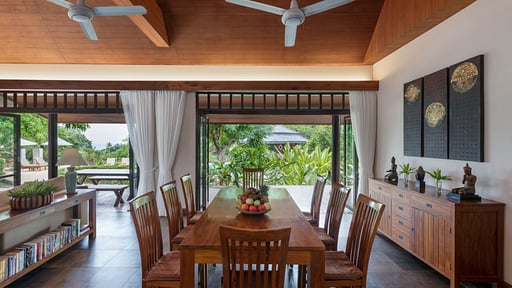 Motsamot Villa Zona de comedor