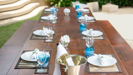 Motsamot Villa Zona de comedor