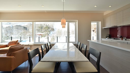 Mountain Side Hakuba Dining area