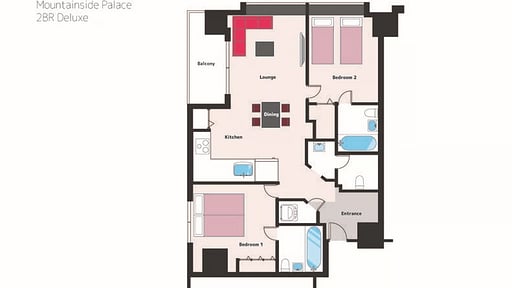 Mountainside Palace Floor plan