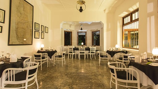 Mountbatten Bungalow Dining area