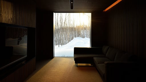 Mukashi Mukashi Niseko Media room