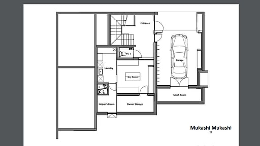 Mukashi Mukashi Niseko Floor plan