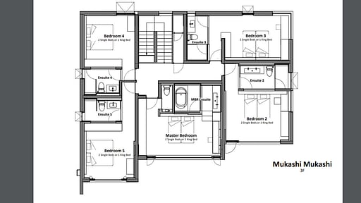 Mukashi Mukashi Niseko Floor plan