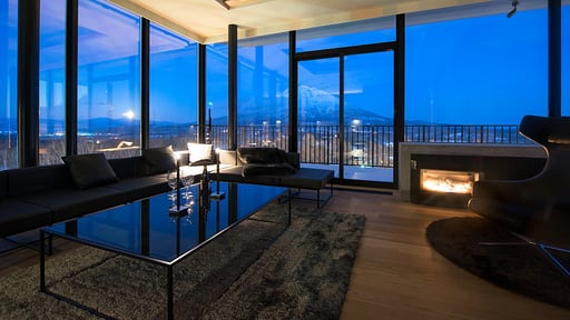 Muse Niseko Penthouse Living room