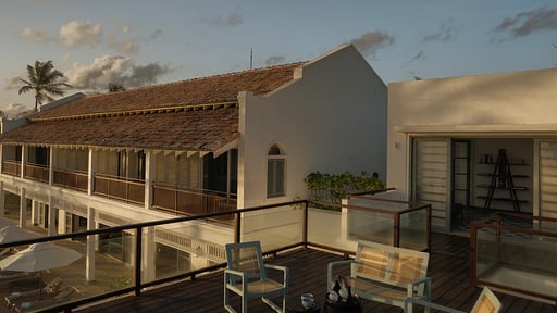 Myla Beach Villa Terrasse