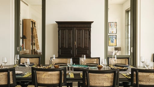 Myla Beach Villa Salle à manger