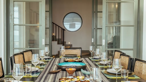 Myla Beach Villa Salle à manger