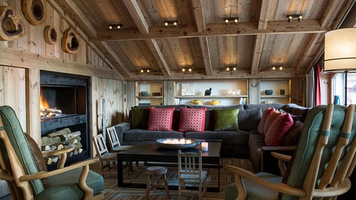 Chalet Nanuq Living room