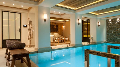 Chalet Nanuq Swimming pool