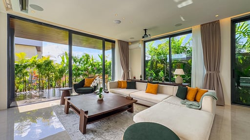 Narawangsa - Villa Chandra Wohnbereich