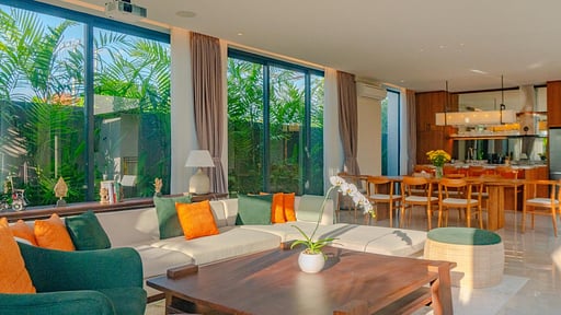 Narawangsa - Villa Chandra Wohnbereich