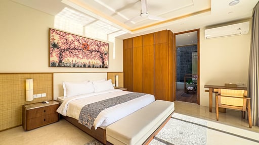 Narawangsa - Villa Chandra Schlafzimmer 1