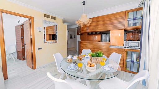 Natalia Beach Dining area