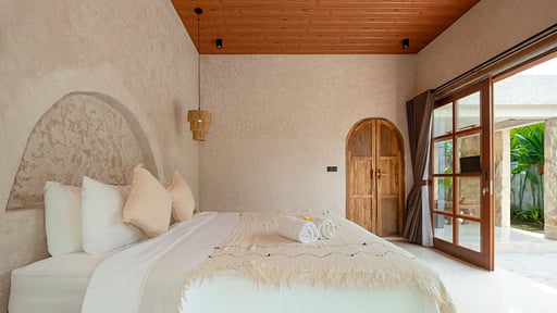 Nick Villa 1 Ubud Chambre 1