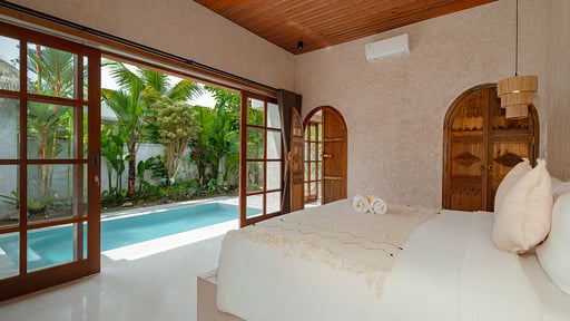 Nick Villa 1 Ubud Chambre 1