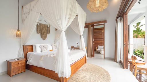Nick Villa 2 Ubud Dormitorio 1