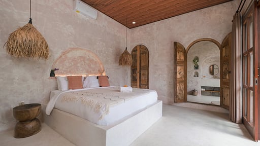 Nick Villa 5 Ubud Chambre 