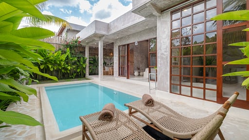Nick Villa 6 Ubud Piscine