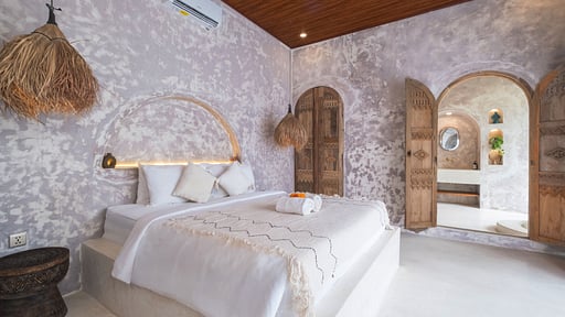 Nick Villa 6 Ubud Chambre 