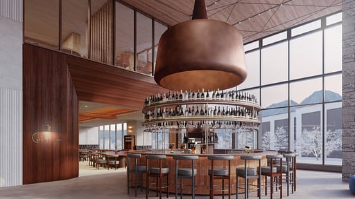 Nikko Style Studio Corner Suite Indoor bar