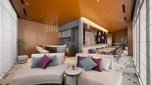 Nikko Style Studio Corner Suite Rooftop lounge