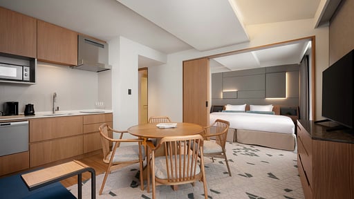 Nikko Style Studio Corner Suite Bedroom 