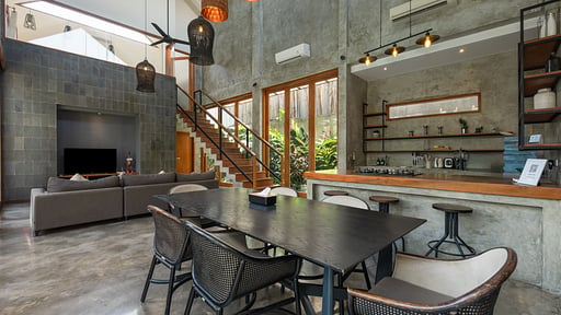 Niscala Villa Dining area