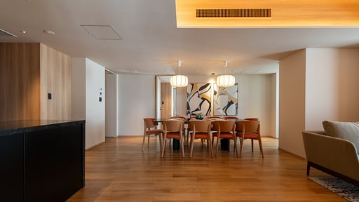 Niseko Kyo Five Bedroom Yotei Residence Dining area