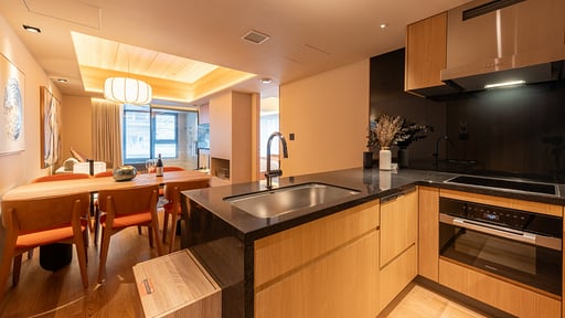 Niseko Kyo One Bedroom Residence Kitchen