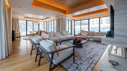 Niseko Kyo Six Bedroom Penthouse Residence Living room 1