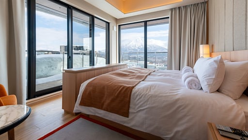 Niseko Kyo Six Bedroom Penthouse Residence Bedroom 1
