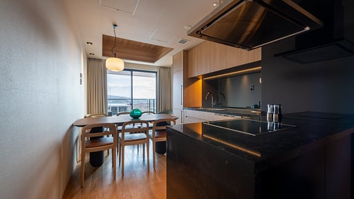 Niseko Kyo Six Bedroom Penthouse Residence Dining area