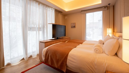 Niseko Kyo Three Bedroom Residence Bedroom 1