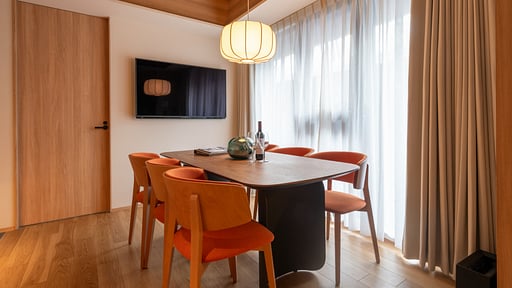 Niseko Kyo Two Bedroom Residence (Restricted View) Dining area