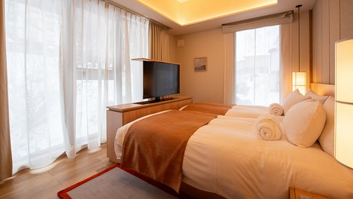 Niseko Kyo Two Bedroom Residence Bedroom 2