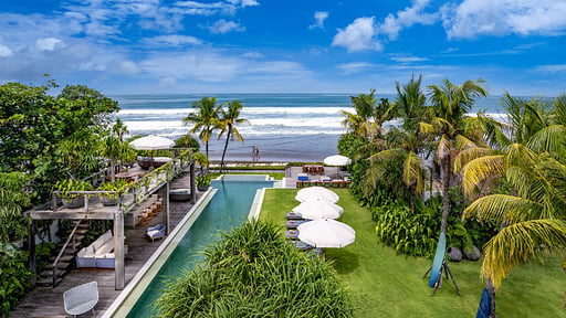 Noku Beach House Drone pictures