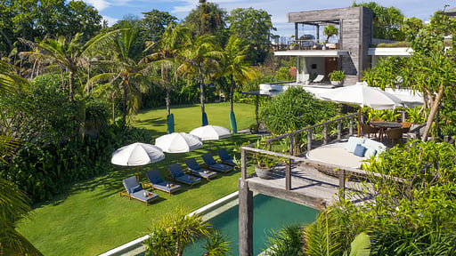 Noku Beach House Drone pictures
