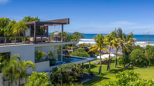 Noku Beach House Drone pictures
