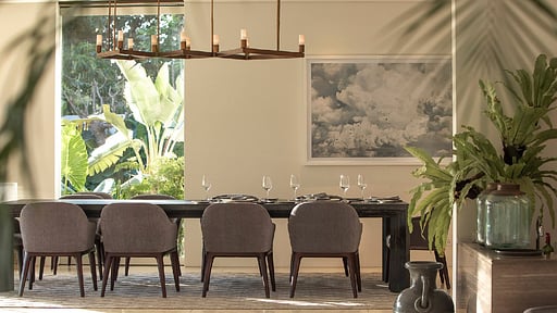 Noku Beach House Dining area