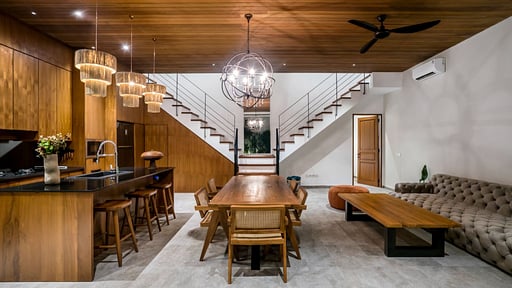 Villa Nusantara Loft Savu Kitchen