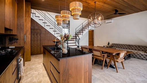 Villa Nusantara Loft Savu Kitchen