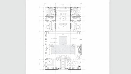 Nyaman Villa 2 Floor plan