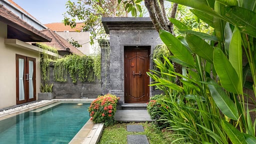 Nyuh Bali Villas Honeymoon Suite Swimming pool
