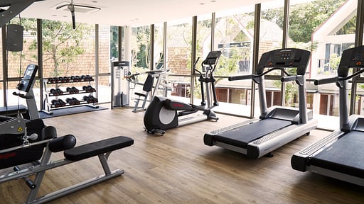 Oasis Pool Villa Gym