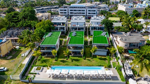 O'biches Beachfront Apartment Drohnen-Bilder